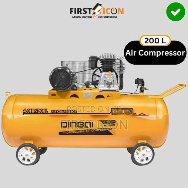 200 Liter Industrial-grade Electric Air Compressor - Dingqi 108065 · Photo 1