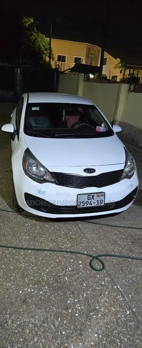 Kia Rio 2014 White · Photo 1