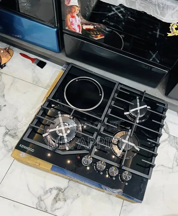 Classic Kenwood 60cm Built in Tempered Glass Hob(3 Gas + 1 Electric) · Photo 1