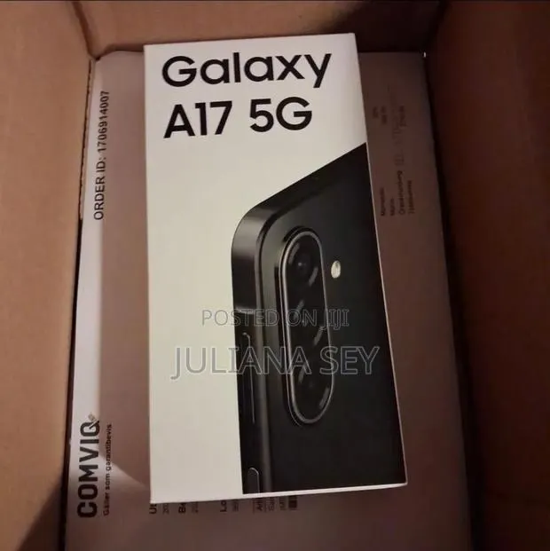 New Samsung Galaxy A17 5G 256 GB Black · Photo 1