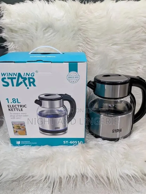Electric Glass Kettle - Winning Star · Photo 1