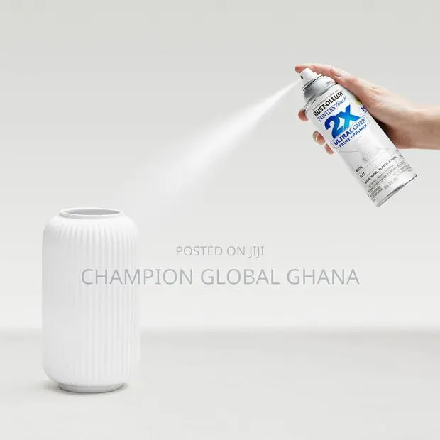 2x Enamel Flat White Spray · Photo 1