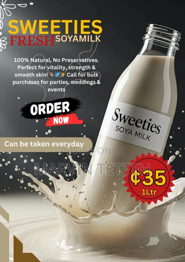 Fresh Soya Milk · Photo 1