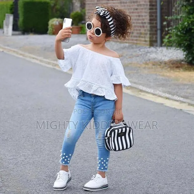 2pcs Girls Wear. Ages 4-7yrs · Photo 1