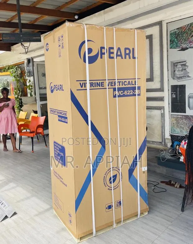 Original Pearl PVC-622 Double Door Electric Display Fridge. · Photo 1