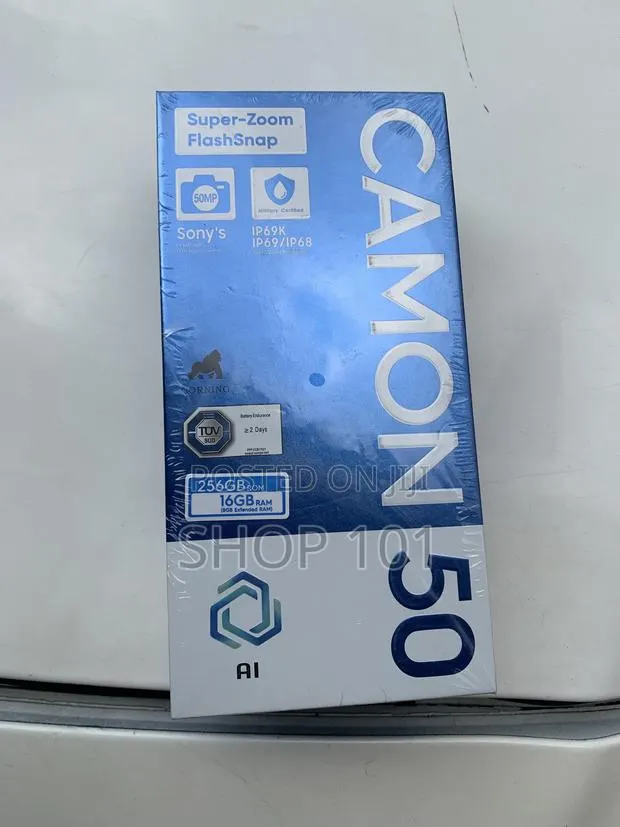 New Tecno Camon 50 256 GB Gray · Photo 1