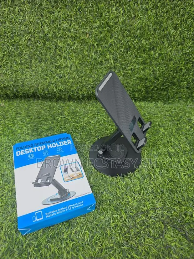 Folding Rotatable Phone Desktop Holder · Photo 1