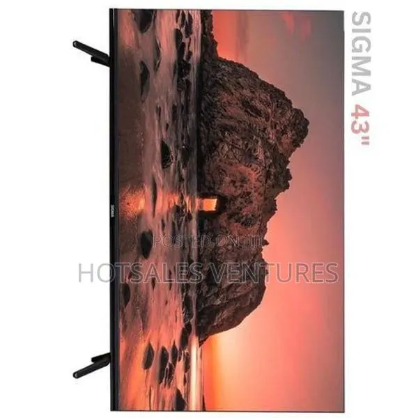 Affordable Sigma 43′′ FHD Digital Frameless Satellite TV-SIG-K43V6 · Photo 1
