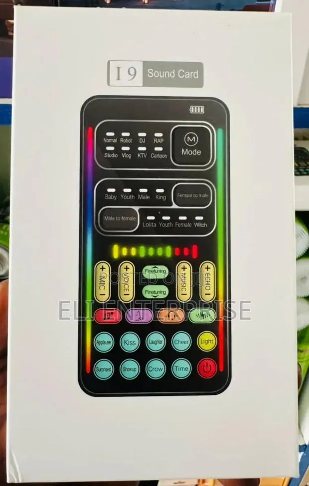 I9 Voice Changer Live Sound Card · Photo 1