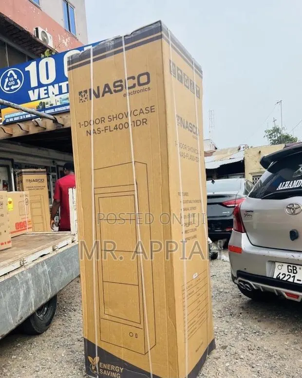 New Nasco Single Door Beverage Cooler(Nas400fl-1dr)glass Door · Photo 1