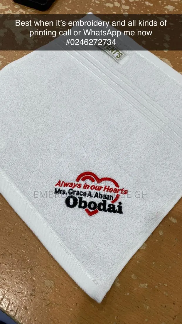 Embroidery and DTF Printing · Photo 1