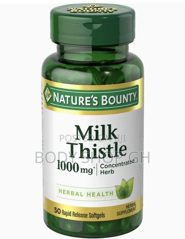 Nature's Bounty Milk Thistle -Liver Health,1000 Mg,50 PCS · Photo 1