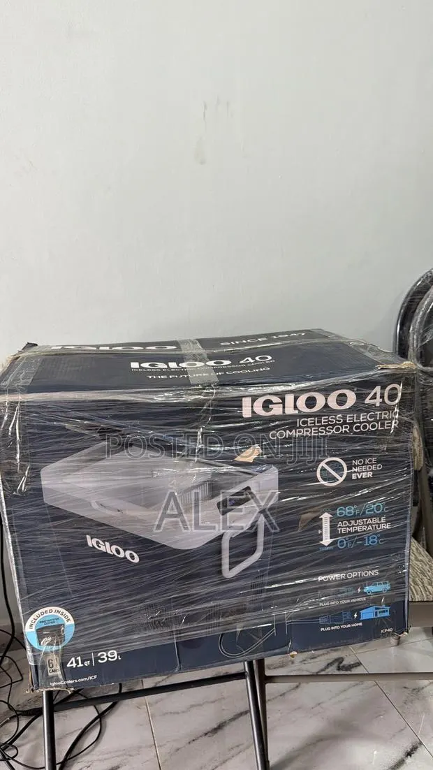 Igloo 40 Iceless Electric Compressor Cooler · Photo 1