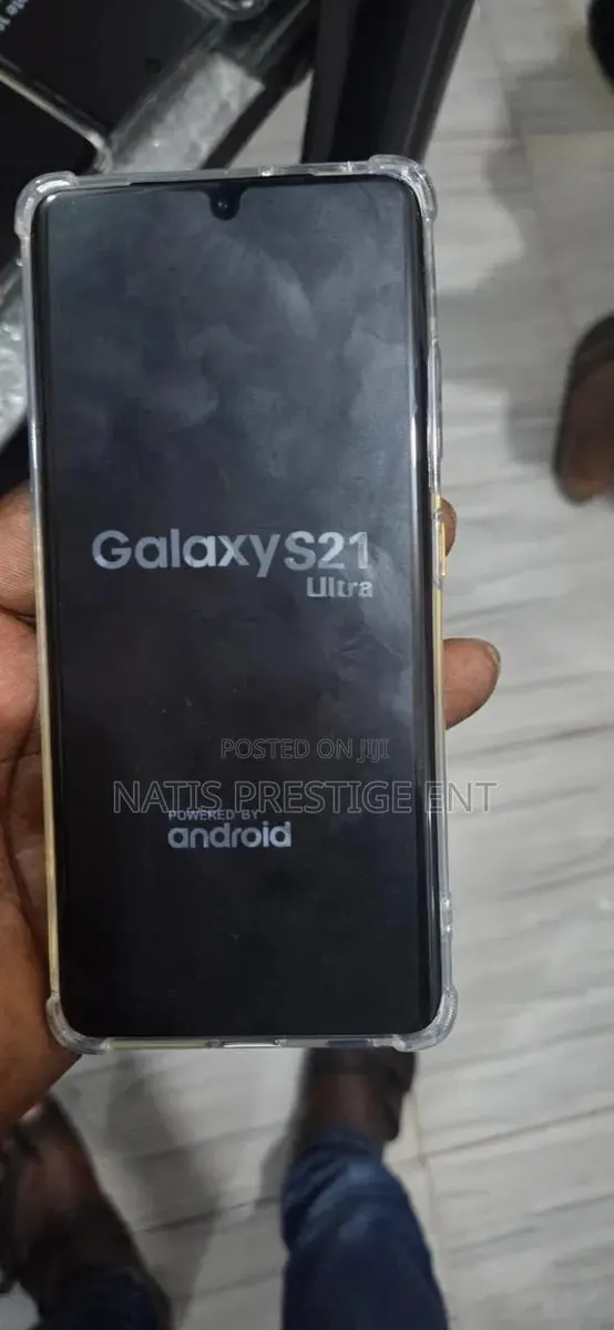 New Samsung Galaxy S21 Ultra 5G 256 GB Black · Photo 1