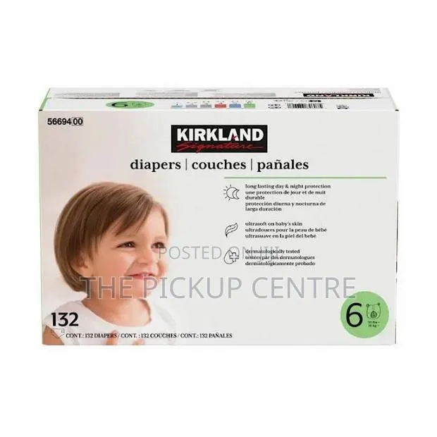Kirkland Signature Nappies, Size 6, 132 Pack · Photo 1