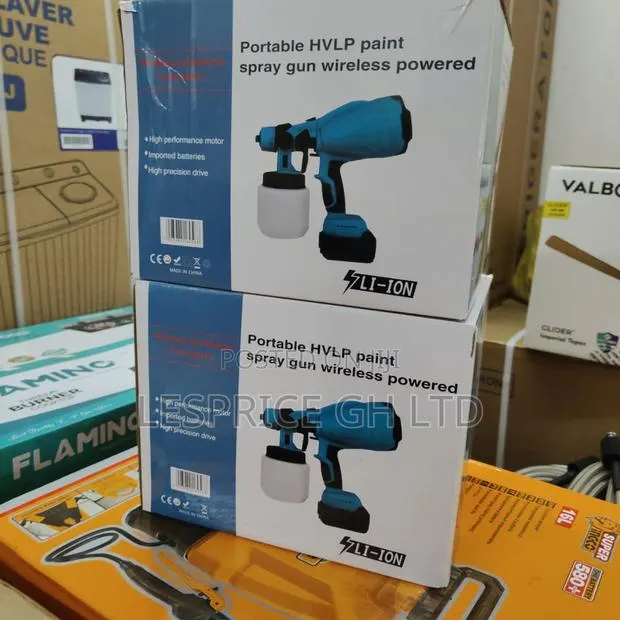 Get Exciting Offer on Our Matchless Cordless 48v HVLP Paint Spray Gun · Photo 1