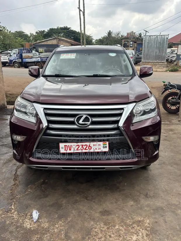 Lexus GX 460 Luxury 2018 Burgundy · Photo 1