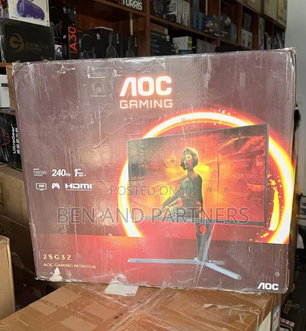 AOC 25” Fhd, Ips, 240hz, HDR Gaming Monitor · Photo 1