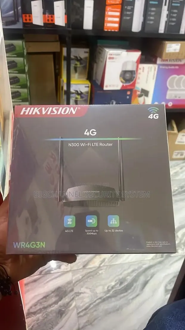 Hikvision 4g N300 Wi-Fi Lte Router · Photo 1