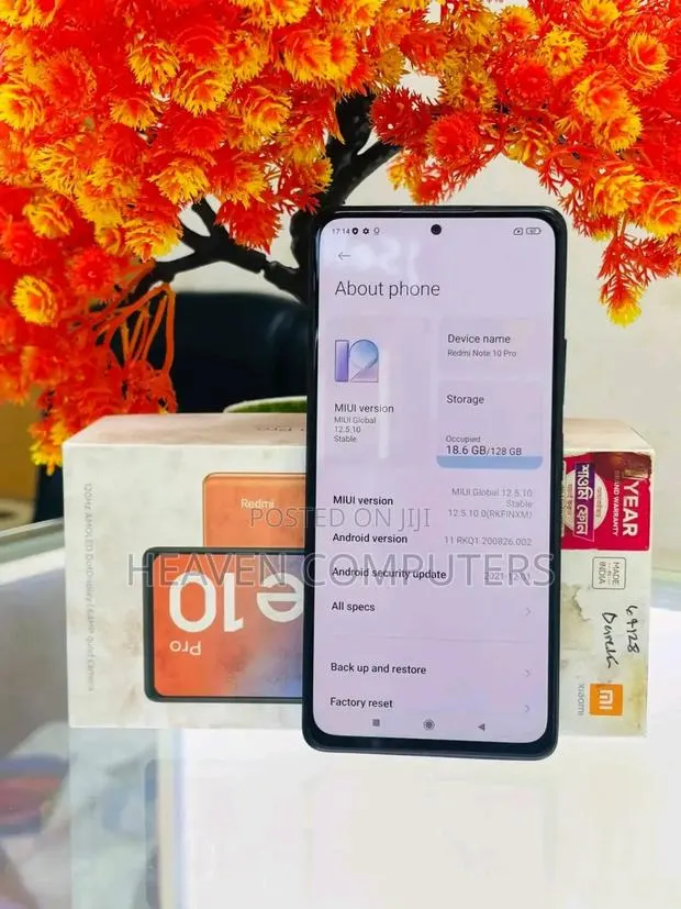 New Xiaomi Redmi Note 10 Pro 128 GB Blue · Photo 1