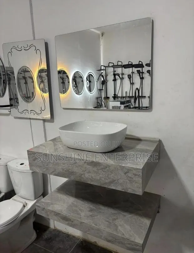 Marble Cabinet Basin 80cm · Photo 1