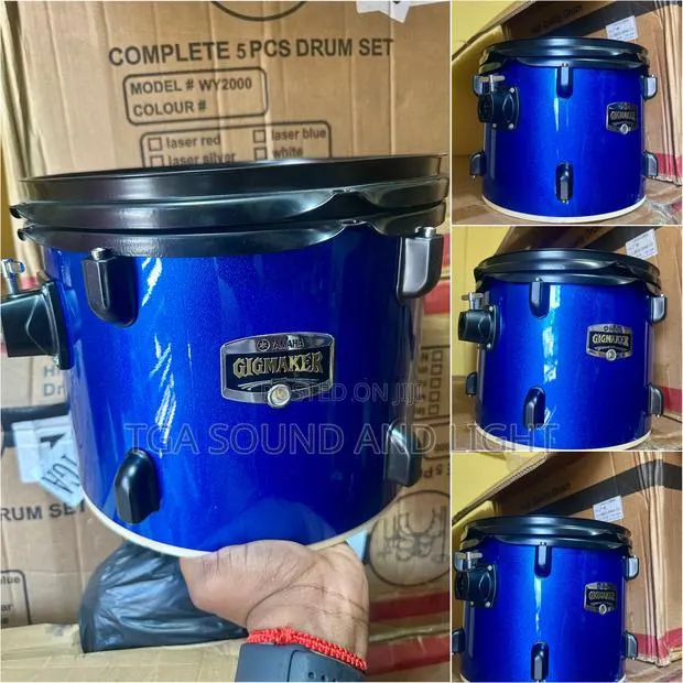 Yamaha Gigmaker 5pcs Acoustic Drum Set - Ultramarine Blue · Photo 1