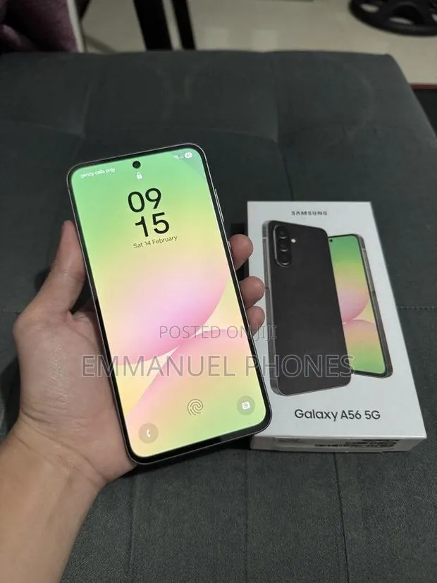 New Samsung Galaxy A56 256 GB Black · Photo 1