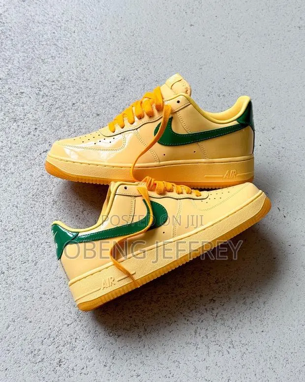 Original Airforce Patent Leather Topaz Gold · Photo 1