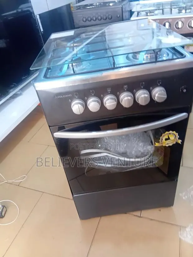 Volcano 4 Burner Glass Cooker – Modern Design, Powerful Performance · Photo 1