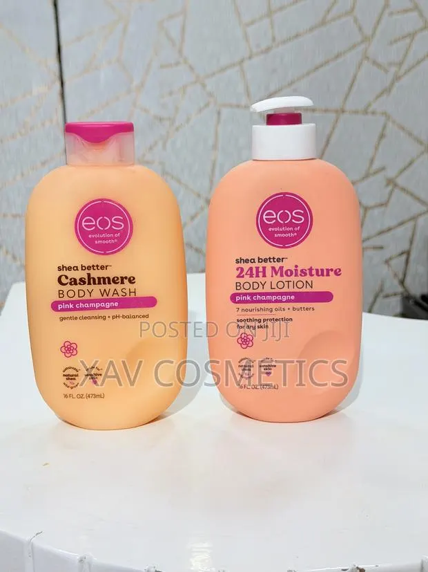 Eos Pink Champagne Body Lotion and Wash · Photo 1