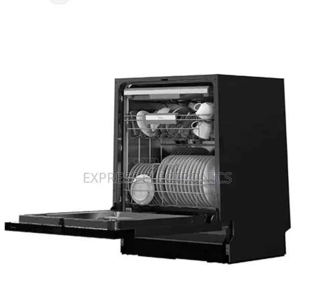 Hot Deals Midea Dishwasher Built-in 14 Plates Black Wqp14-W7703l(b) · Photo 1