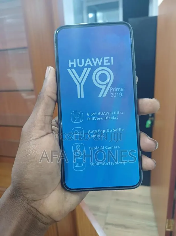 New Huawei Y9 Prime 2019 128 GB Black · Photo 1