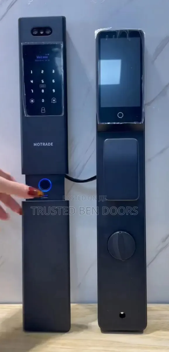 Tuya Wifi App Biometric Wireless Smart Door Locks for Heavy Duty Doors · Photo 1