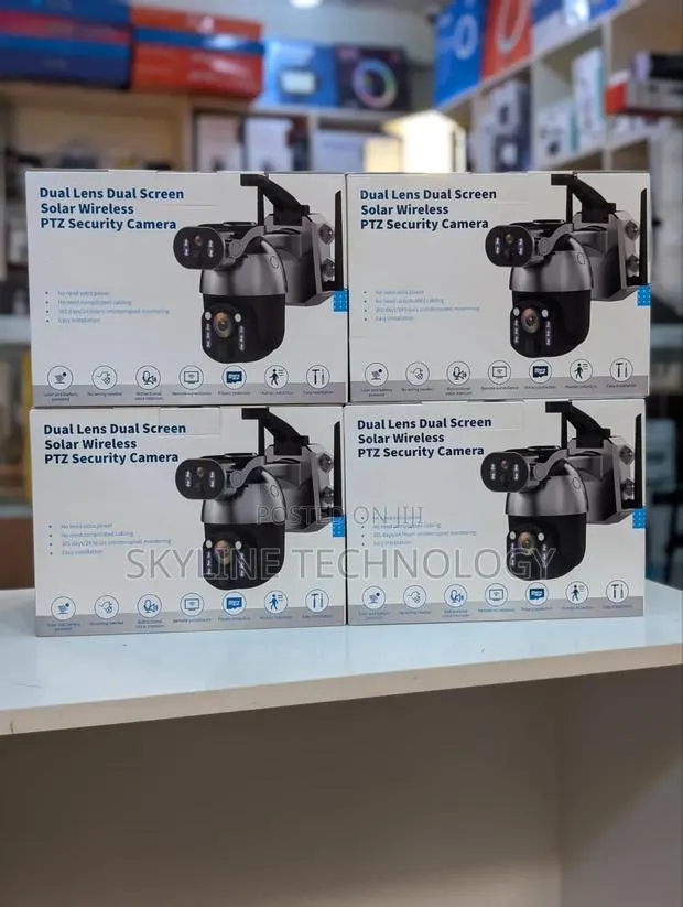 All New High Specs Dual Lens 4G CCTV Solar Camera. · Photo 1