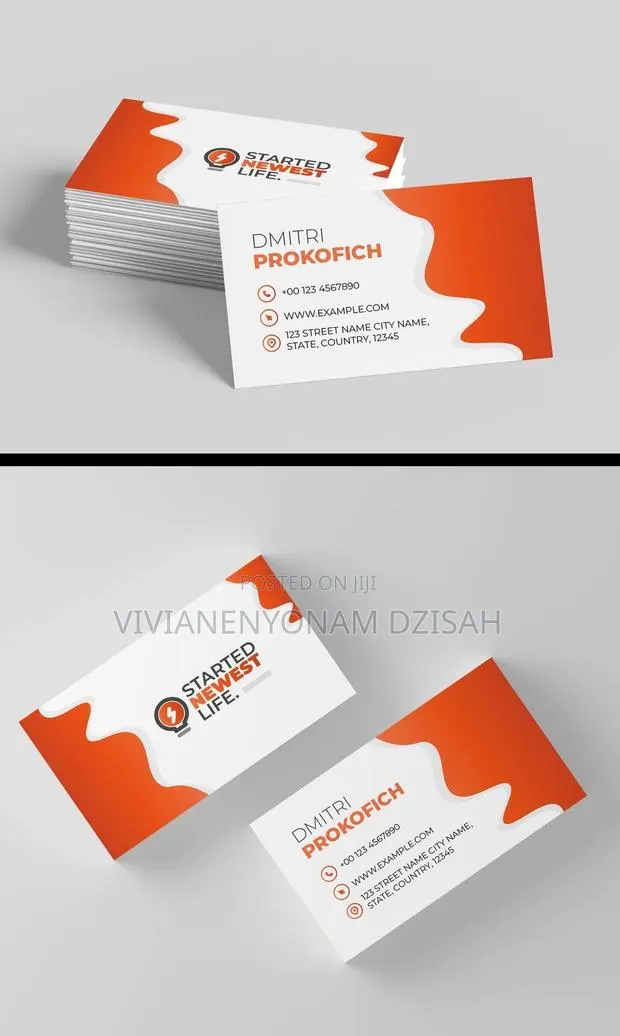 Business Card With Branding · Photo 1