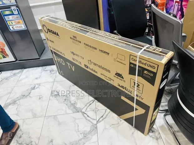 Text Us for Your Sig-Ku65v6-S. Uhd Smart Sigma Television · Photo 1