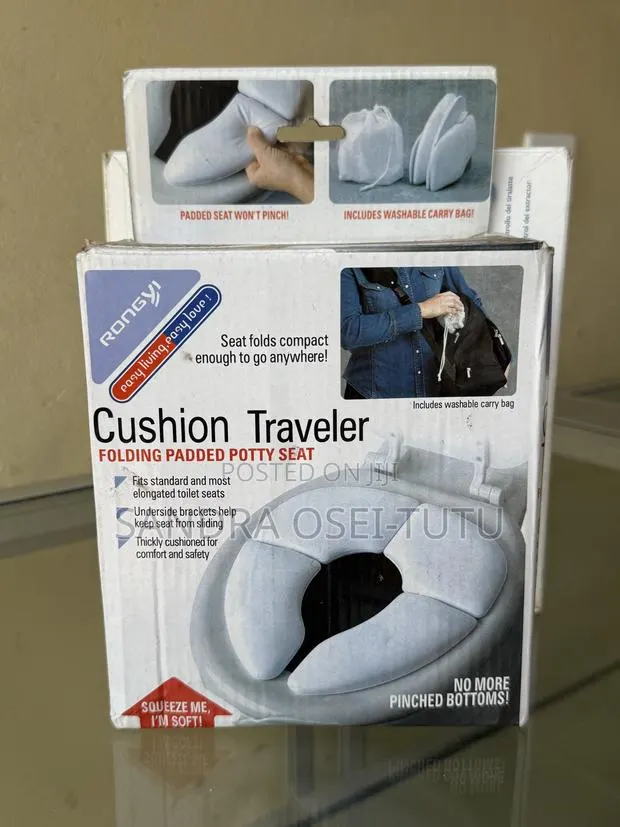 Cushion Traveler Folding Padded Potty Seat · Photo 2