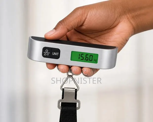 Portable Digital Luggage Scale – Handheld Travel 50kg Capacity) · Photo 1