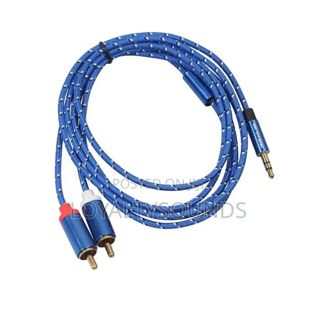 2 RCA to 3.5mm Cable 3 Meters in Length · Photo 1