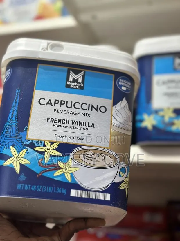 Members Mark French Vanilla Cappuccino Beverage Mix 1.36kg