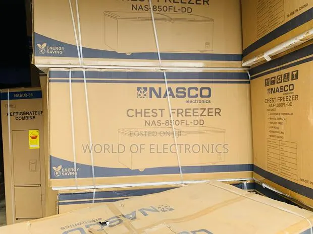 Available Now Nasco NAS-850FL-DD 600-Liters Double Door Chest Freezer · Photo 1