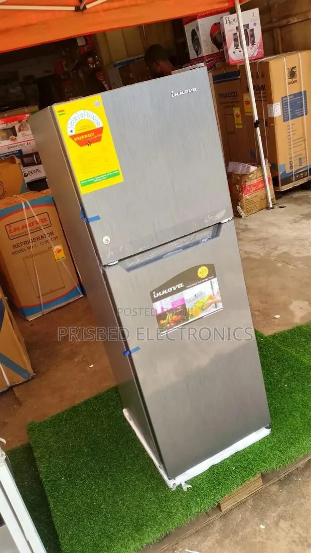 "*Innova Double Door Fridge 130 Litres Top Freezer · Photo 1