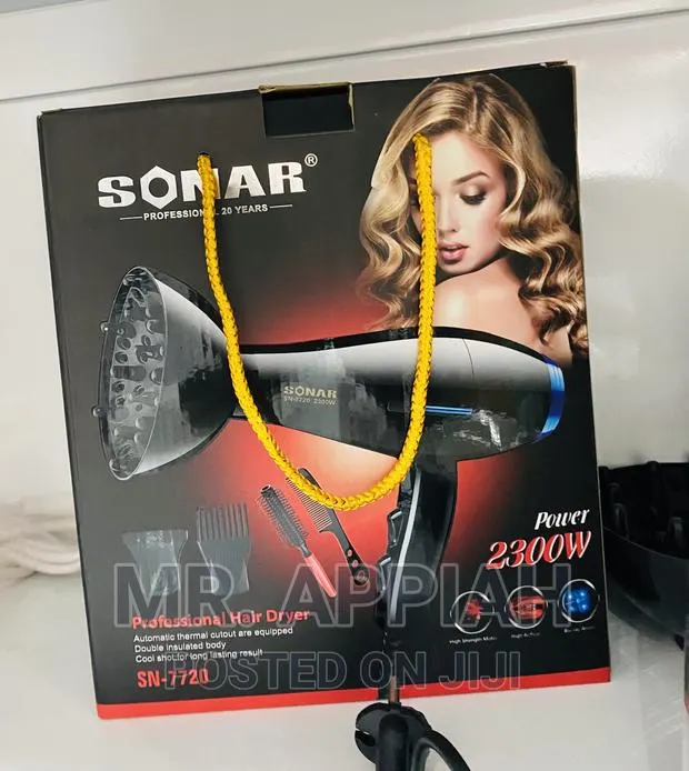 Original Sonar Electric Hair Dryer(Black) · Photo 1