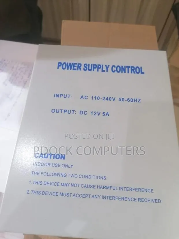 8ch CCTV Power Supply Control 12v 5a Power Box · Photo 1
