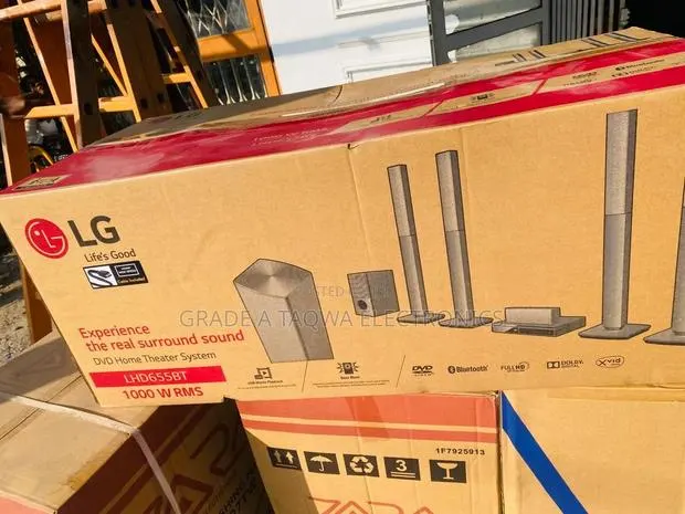 1100W Output Sound,LG 5.1CH Home Theater System · Photo 1