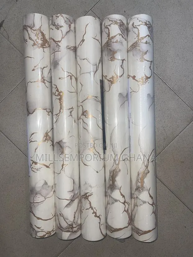 Luxury Marble Wallpaper Roll Wall Covering · Photo 1