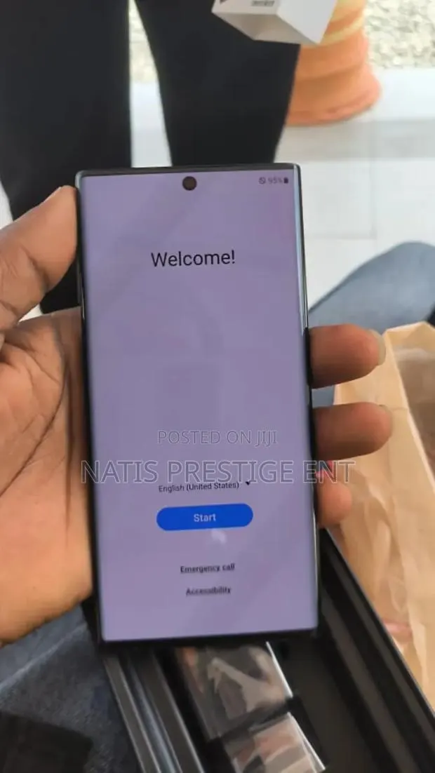 New Samsung Galaxy Note 10 5G 256 GB Black · Photo 1