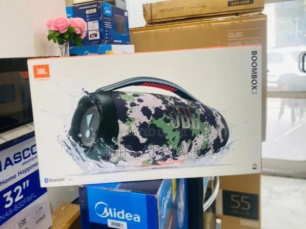 Authentic JBL Boombox 3 Bluetooth Speaker(Deep Bass) · Photo 1