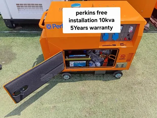 Perkins 10kVA Silent Diesel Generator – Smooth and Reliable Power · Photo 1