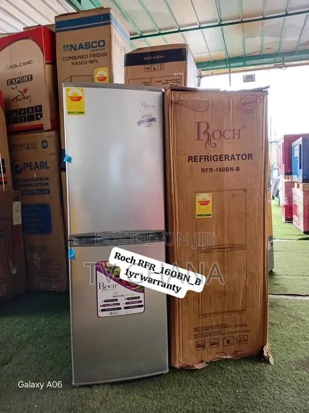 Roch RFR-160BN-B 142L Double Door Refrigerator142L · Photo 1